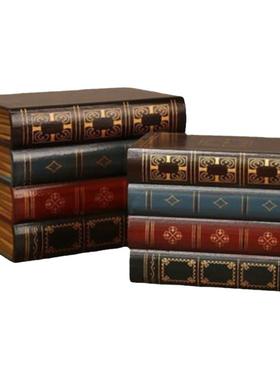 木质装饰摆件欧式创意样板间酒柜