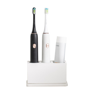 小米电动牙刷架座放牙膏牙刷架 家用卫生间漱口杯架摆台式置物架