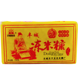 丰城子龙桂花冻米糖手工原味米花糖江西特产酥脆传统零食休闲小吃