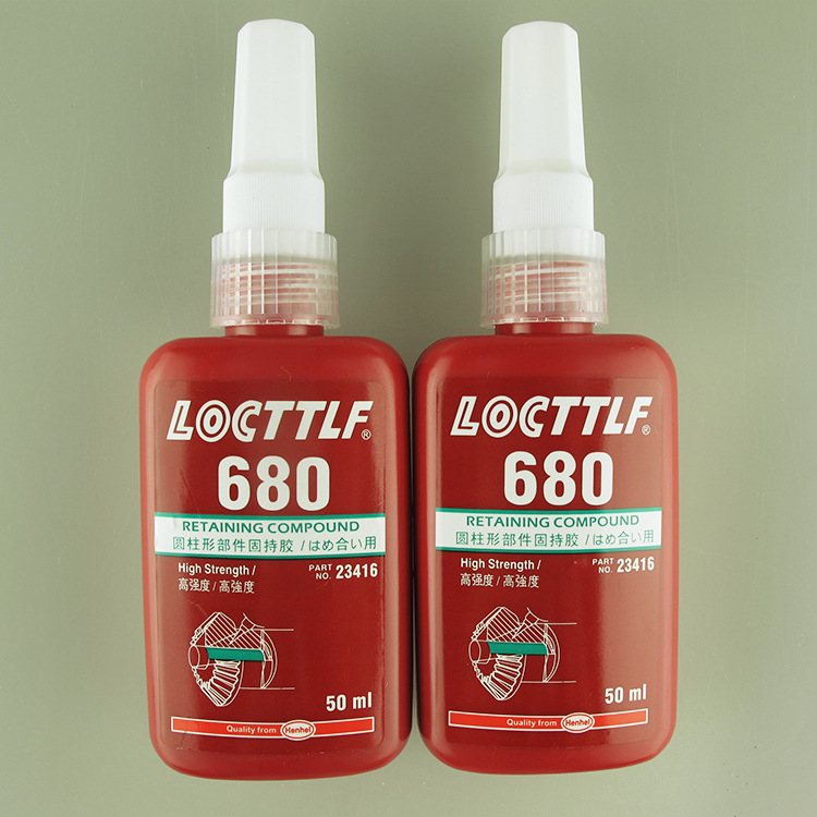 乐秦680胶水圆柱形固轴承厌氧胶持胶680密厂家封锁齿轮固批发680