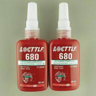 乐秦680胶水圆柱形固封锁轴承680厂家厌氧胶680齿轮固持密批发胶