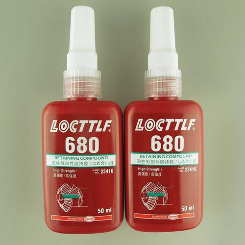 乐秦680胶水圆柱形固封锁轴承680厂家厌氧胶680齿轮固持密批发胶