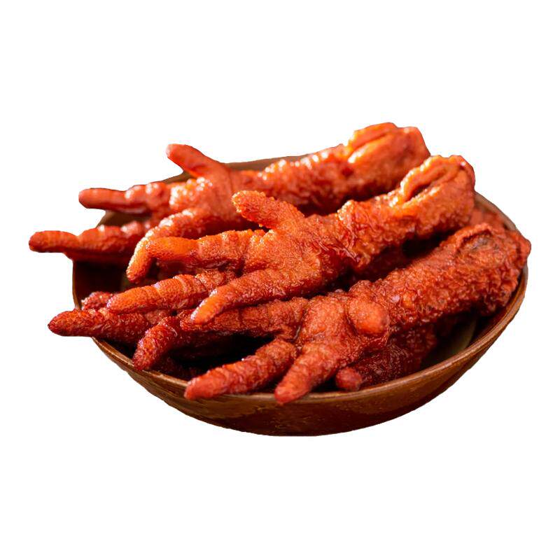 虎皮凤爪鸡爪子即食鸡肉类熟食鸡脚解馋休闲零食夜宵充饥男生食品