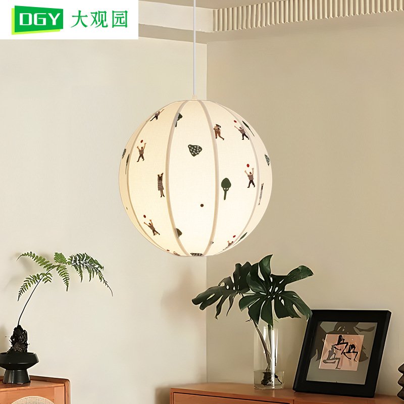 大观园餐厅灯法式南洋风艺吧中山儿童房间台岛194L灯具厂台吊灯布