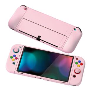 PlayVital派唯酱任天堂SwitchOLED游戏手柄保护套纯色硅胶软壳