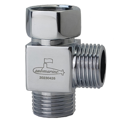 潜水艇三通角阀一进二出分水阀