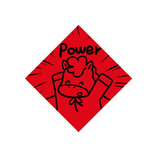 2026新款马年福字门贴卡通可爱创意搞笑英文斗方过年春节新年装饰