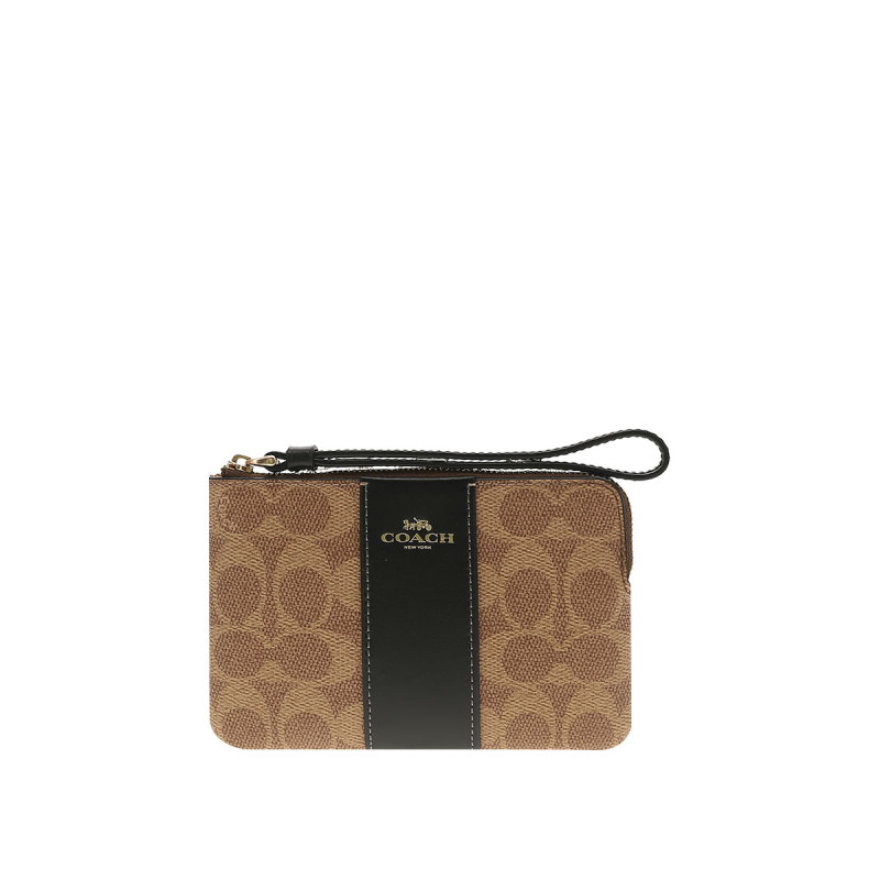 【自营】COACH/蔻驰品牌徽标女士手提包时尚百搭手拿包CW854