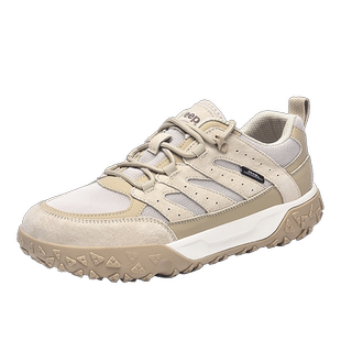 Jeep吉普网面登山鞋女鞋夏季新款户外徒步鞋男防滑休闲透气老爹鞋