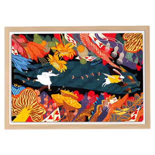 mideer弥鹿艺术家拼图1000片玩具成人版高难度500片平图生日礼物