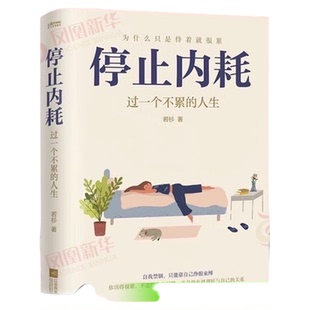 停止内耗 过一个不累的人生 掌控自己的生活 告别焦虑 心理学书籍