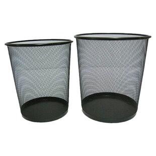 防锈铁丝网垃圾桶 钢丝垃圾桶废纸篓卫生桶垃圾筐网眼垃圾筒加厚
