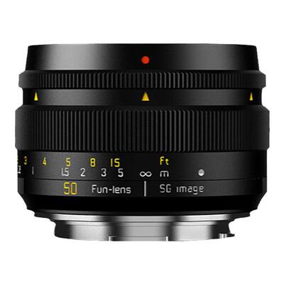 深光50mmF1.8全画幅手动对焦镜头