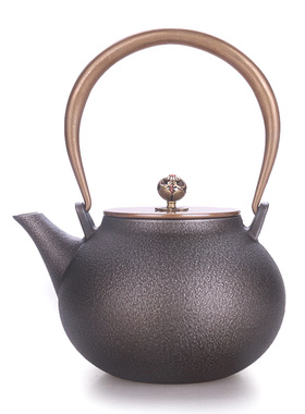 茶室样板间家居饰品铸铁摆件中式