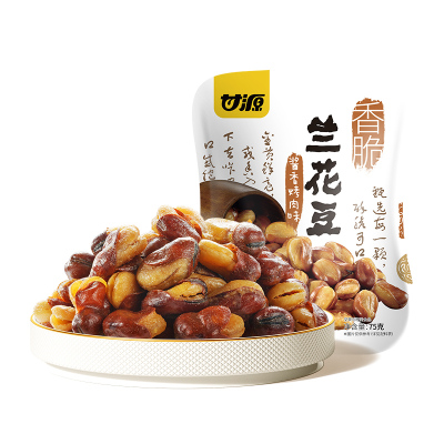 甘源酱香烤肉味/牛排味兰花豆