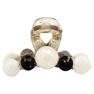 夹子头饰新款发卡后脑勺半扎中号抓夹发夹顶夹女短发过渡期夹发抓