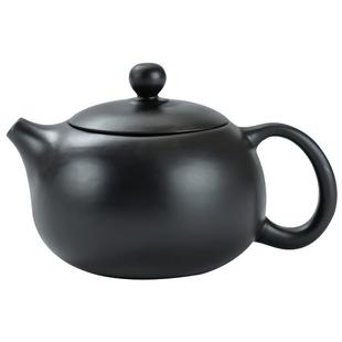 黑泥紫陶功夫茶壶原矿西施茶壶内置球状滤孔复古泡茶器单壶礼盒装
