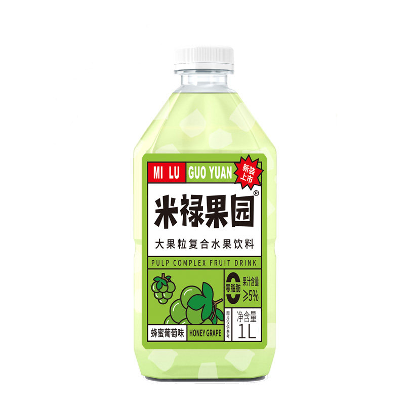 米禄果园大果粒复合饮料