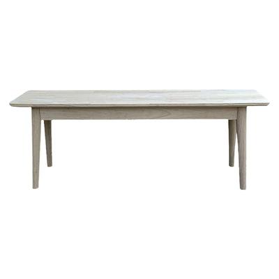 厂家直销橡胶木小户型简约长条凳