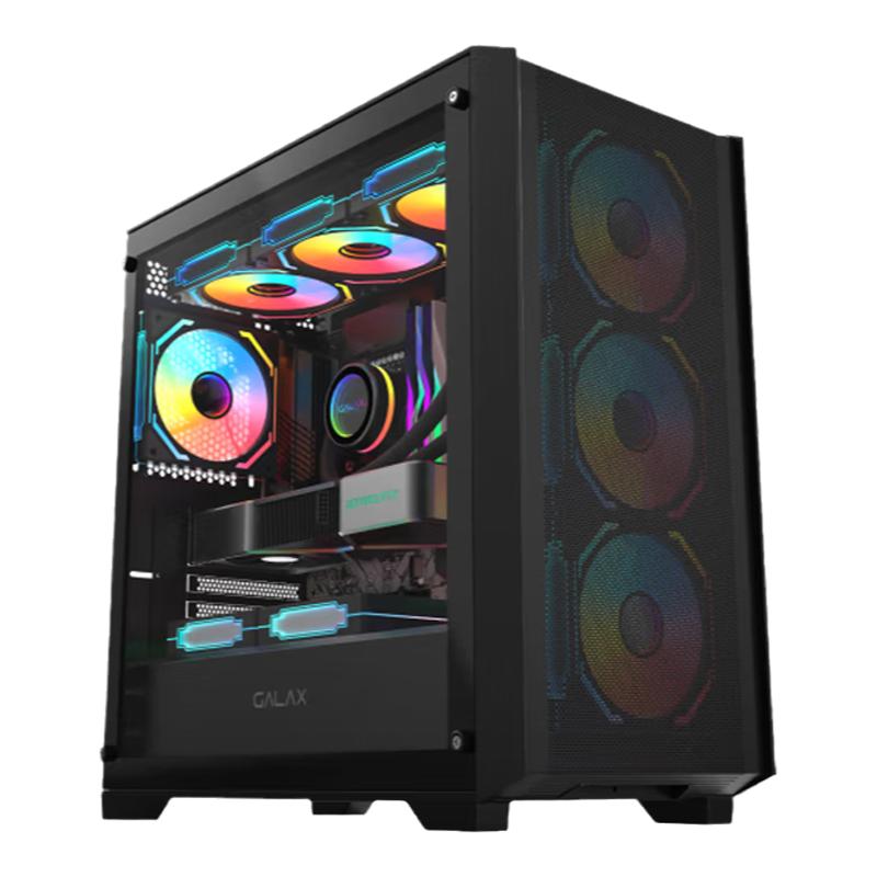 AMD锐龙R5 5500GT 5600GT R7 5700G家用办公主机企业采购搭微星主板DIY台式主机家用游戏办公海景房主机