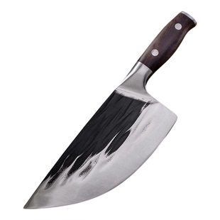 锻打猪肉刀猪肉档摊肉店分割专用刀划肉砍骨全套割肉特快锋利菜刀