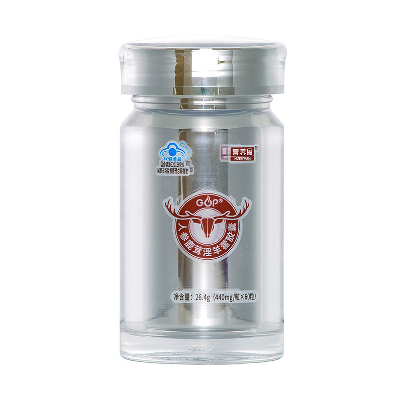 NUTRYFARM/营养屋 GOP®人参鹿茸淫羊藿胶囊 440mg/粒*60粒