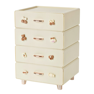 抽屉式桌面收纳盒办公室小储物盒子宿舍书桌置物架文具杂物整理盒