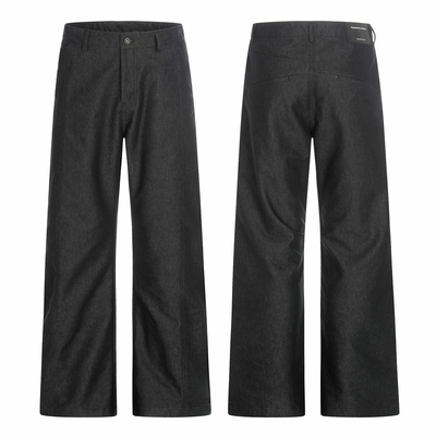 水洗原牛复古646微喇牛仔裤