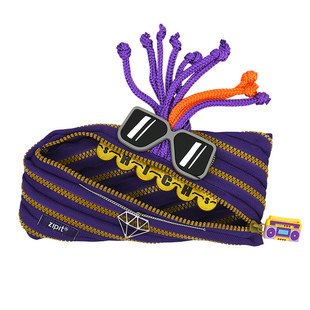 重磅归来嘻哈笔袋ZIPIT一根拉链怪兽文具袋中小学生礼物铅笔袋ins