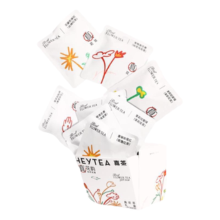 【秒杀】喜茶真花茶礼盒茶叶伴手礼冷泡茶包茉莉花茶茶叶礼盒*1盒