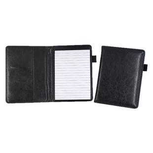 A6仿皮面PU记事本多功能便签本商务办公笔记本本子文具可印制LOGO