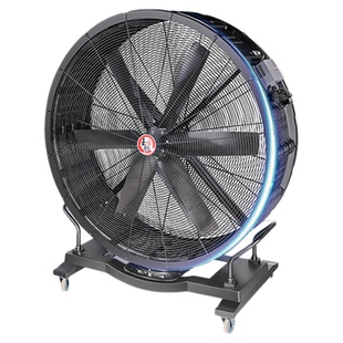 玉豹工业风扇车间工厂仓库用大功率大风机手推可移动大风扇落地扇