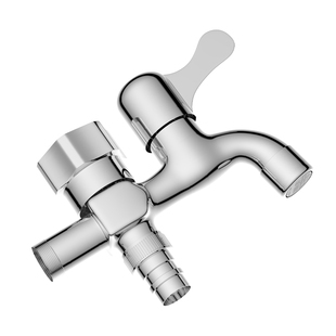 洗衣机水龙头一分二接头家用一进二出加长双头多功能双出水嘴专用