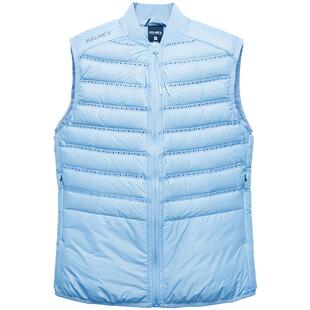 KELME卡尔美羽绒运动马甲女冬季跑步健身羽绒服轻薄保暖马夹外套