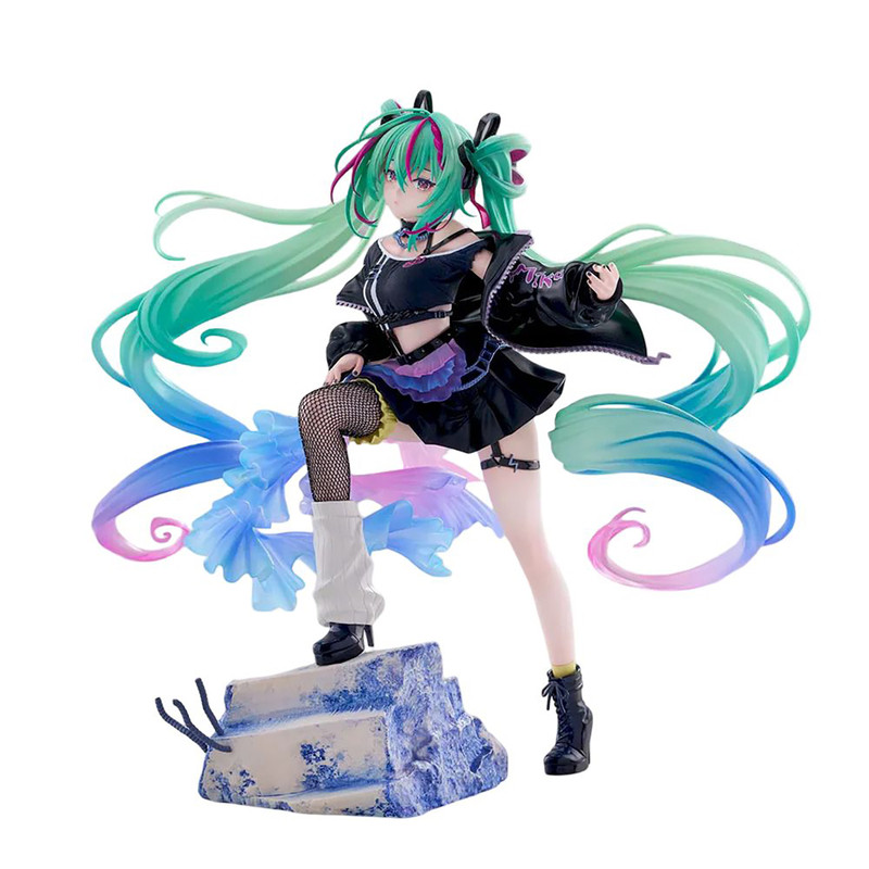 SEGA世嘉初音未来miku朋克风手办