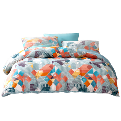 富安娜床上牛奶绒四件套法兰绒被套床单宿舍秋冬加厚保暖绒类套件