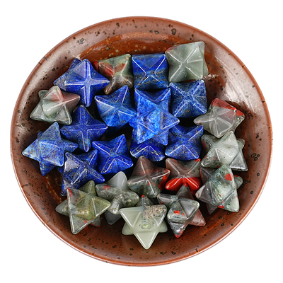 天然水晶玉石2cm梅尔卡巴