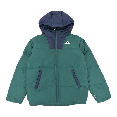 Adidas儿童装男小童保暖羽绒