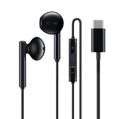 华为原装Type-C数字有线耳机扁口