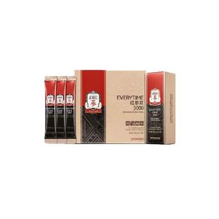 韩国正官庄Everytime3000浓缩红参浆提取液口服送礼礼盒装饮品
