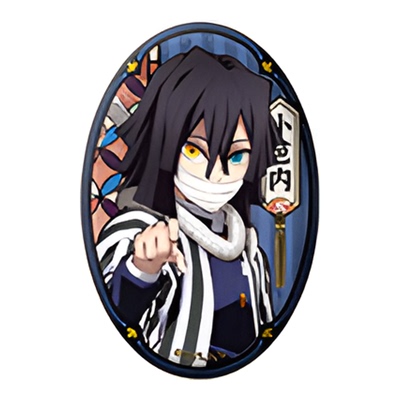 鬼灭之刃椭圆徽章吧唧