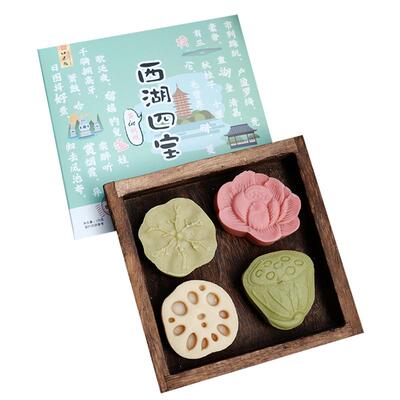 荷花杭州糕点伴手礼江南特产