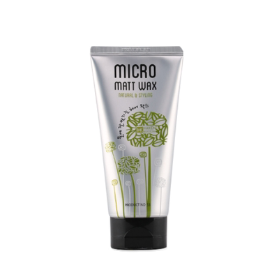 韩国原装MICRO MATT WAX哑光造型发蜡强定型自然蓬松造型165g 50g