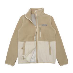 哥伦比亚抓绒衣女2025秋冬新款户外保暖立领休闲外套XR7225