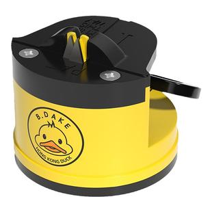 磨刀神器家用厨房新款简便磨刀石迷你吸盘小黄鸭快速磨剪刀菜刀器