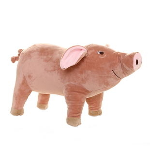 可爱仿真小猪公仔毛绒玩具抱枕布偶娃娃逼真玩偶宝宝生日礼物男生