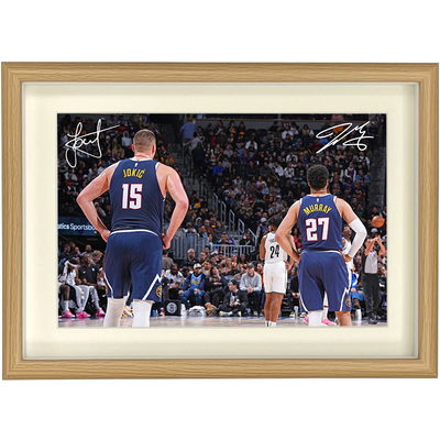 掘金约基奇穆雷相框挂画摆台NBA球星海报照片摆件装饰画生日礼物