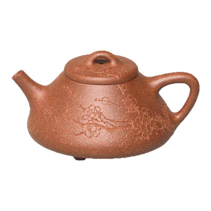 云雅紫砂 宜兴紫砂壶半手工 原矿降坡泥子冶石瓢壶230cc 茶壶单壶