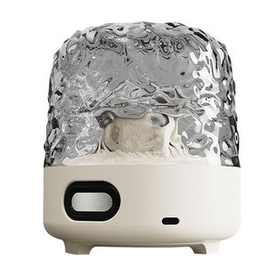 淳言新款蓝牙音箱水波纹星空投影氛围灯卧室床头小夜灯妇女节礼物