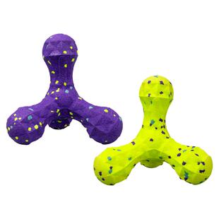 QZee咬不坏狗狗玩具QMONSTER不倒胶浮水巡回耐咬磨牙球小中大型犬